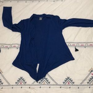 Ann Taylor XXSP dark blue cardigan/